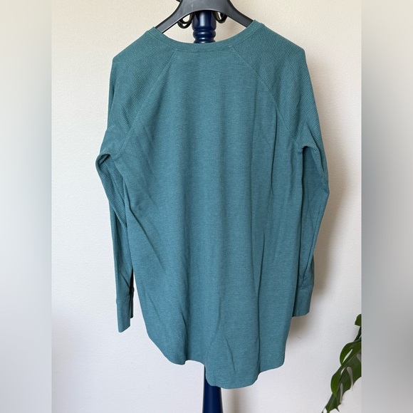 Eddie Bauer Women's Thermal Top - Green, Size XLT - Picture 7 of 9